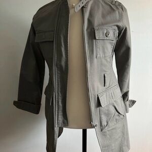 Triple Five Soul Olive Green Utility Field Jacket